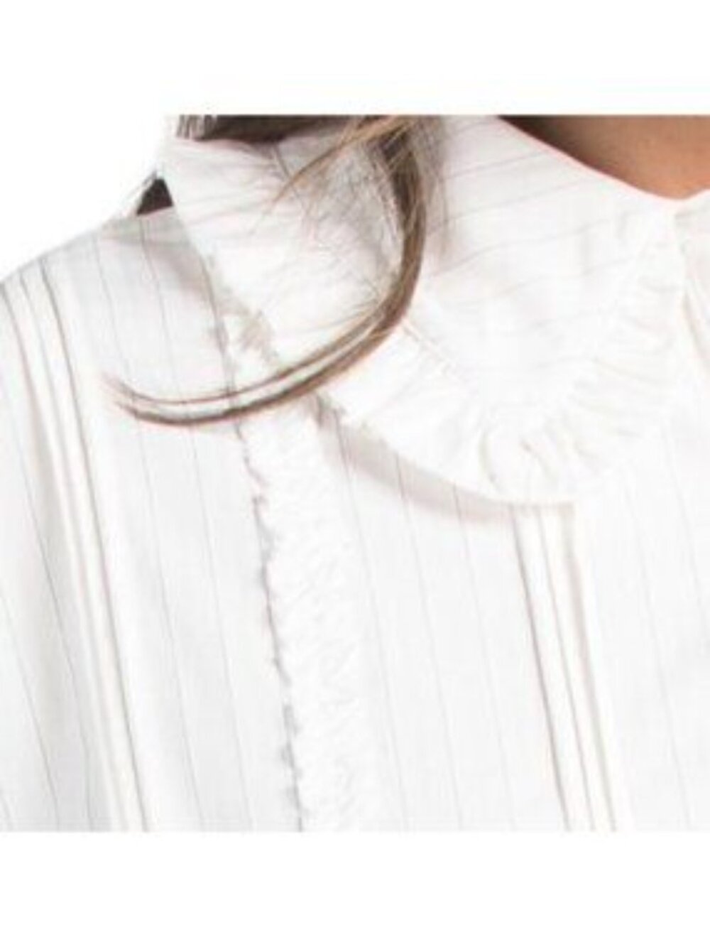 ENDLESS ROSE Plus Pintuck And Ruffle Shirt - Picture 3 of 5